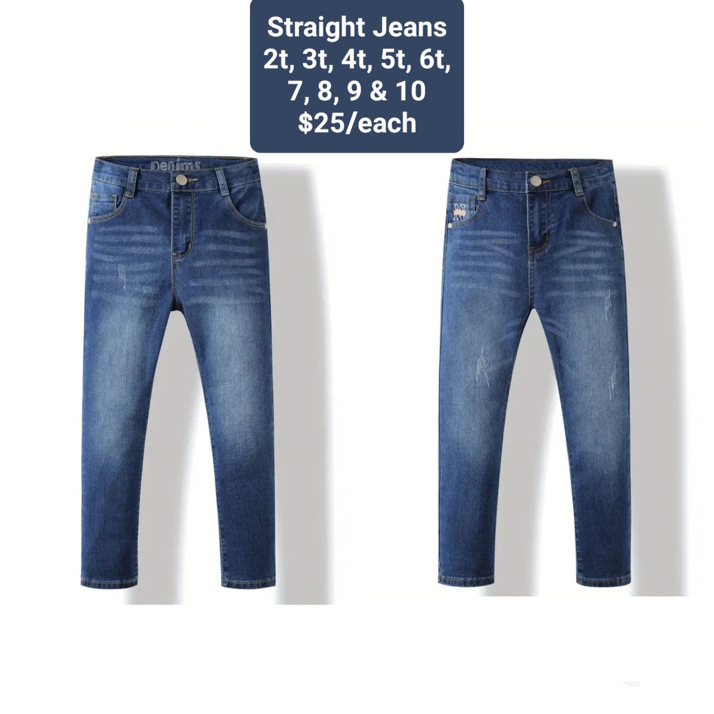 Straight jeans