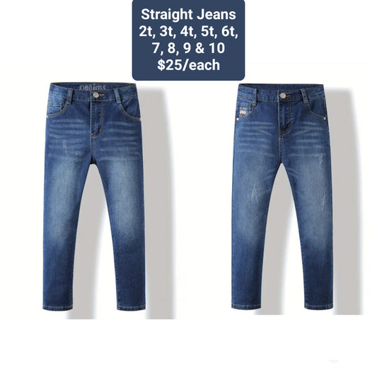 Straight jeans