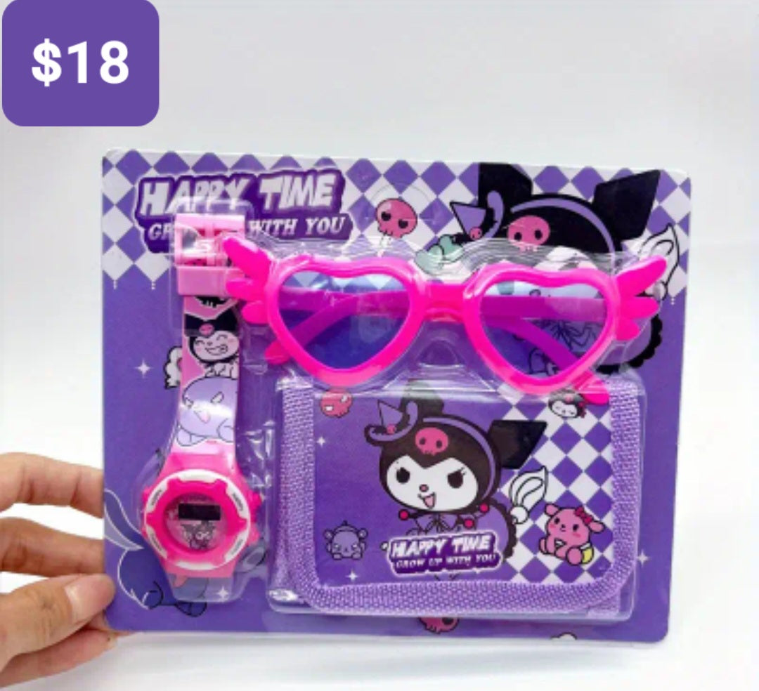 Wallet + sunglasses + sunglasses set