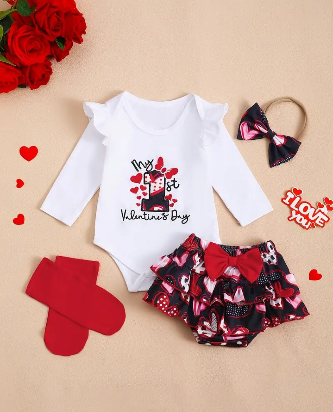 My 1st Valentine's Day 3 pc. Set