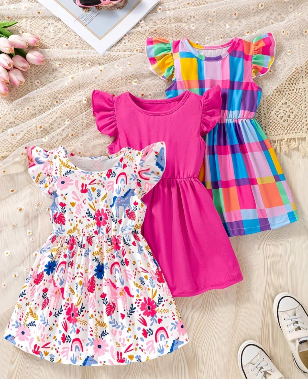 3 pack dresses