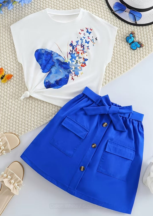 Blue Teen Girl Set