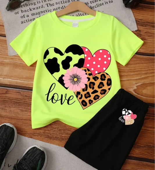 Neon Green 2 pc. Set