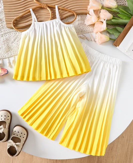 Infant Yellow and White Gradient Set