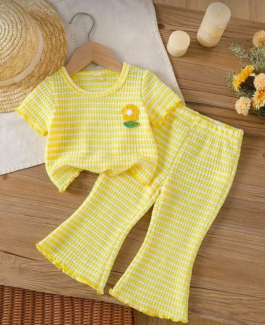 Infant Yellow Flower Set